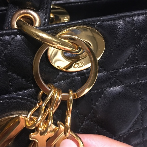 CHRISTIAN DIOR Lady Dior bag vintage - Picture 4 of 8